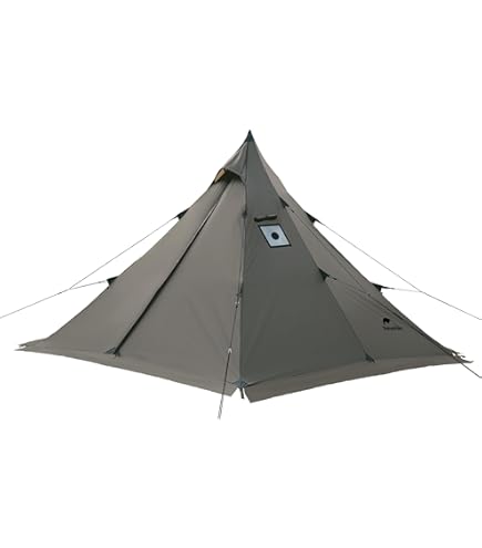 Naturehike Profound 9.6 Pyramid Teepee Tent Cotton Tent with Stove